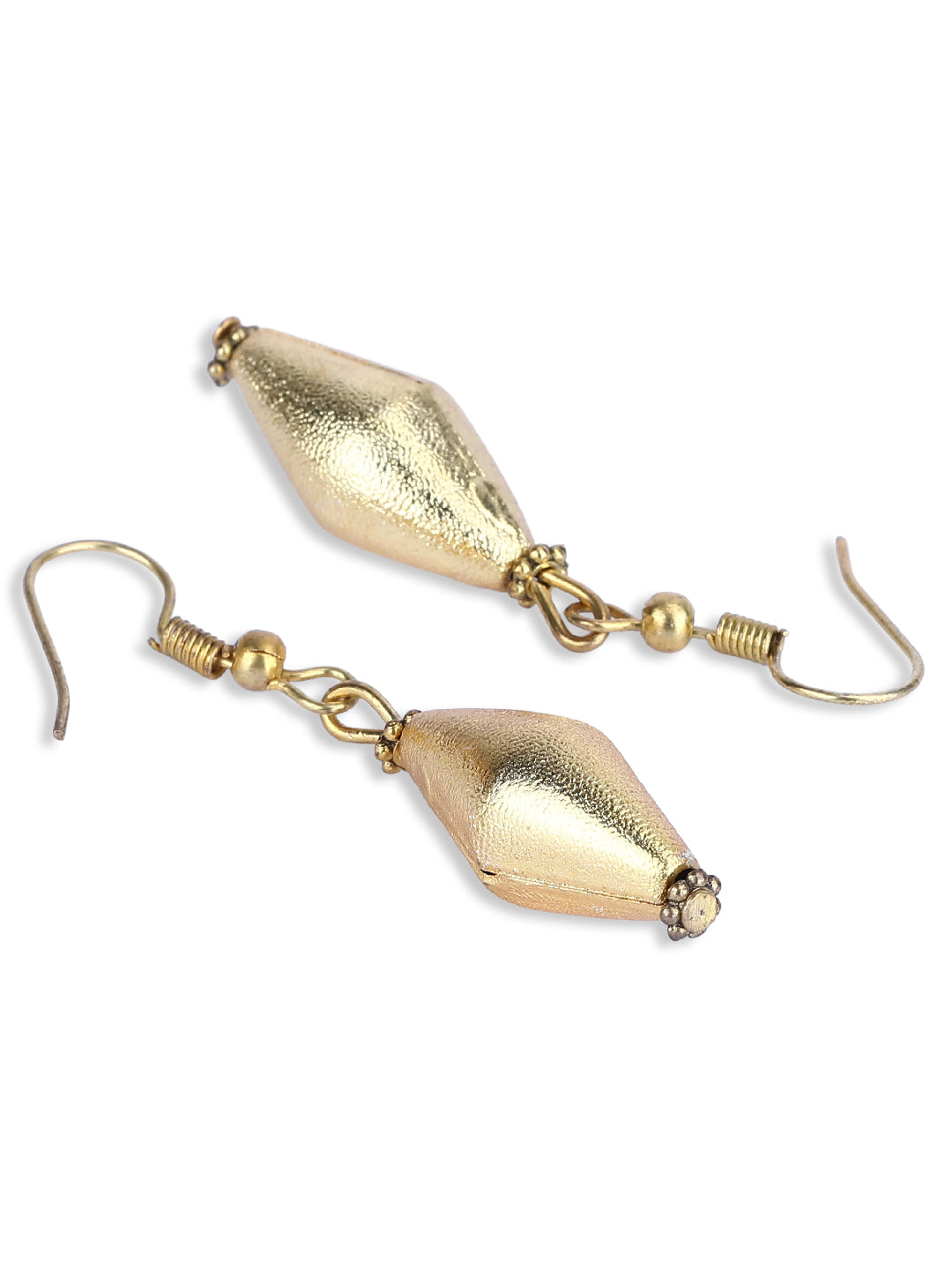 Fusion  Gold Toned Dholki Mala Set