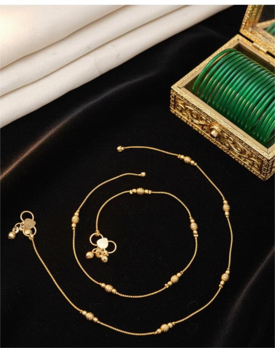 Firoza Kanak Anklets