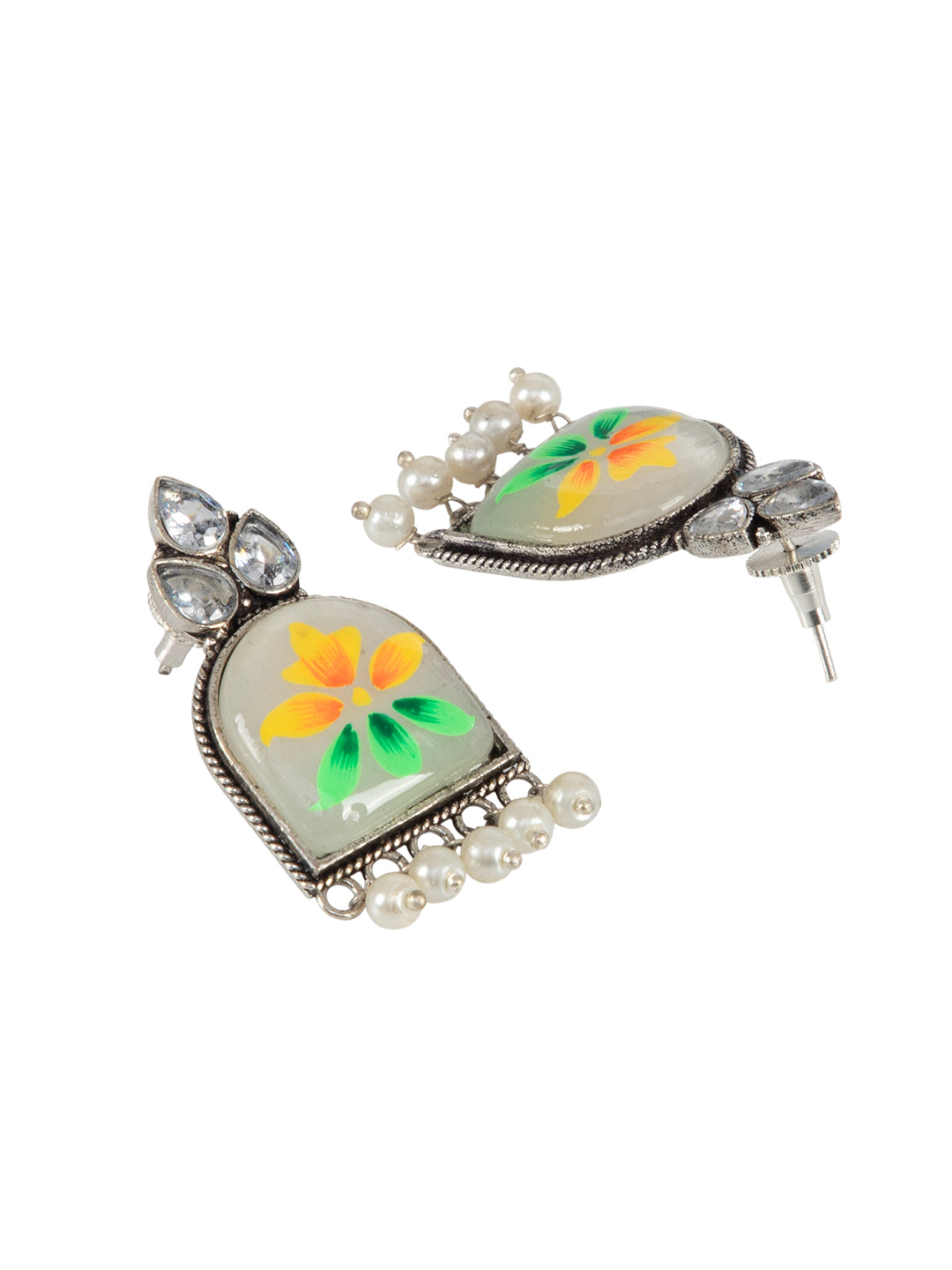 Firoza Basanti Bloom Floral Earrings