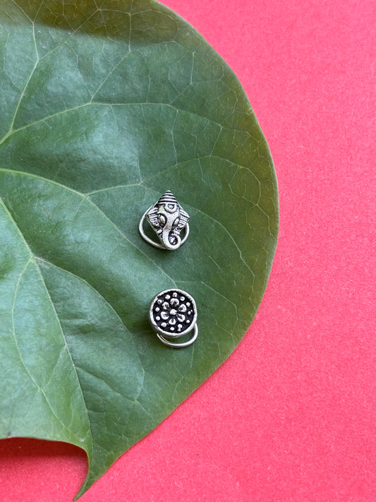 Avyakta Oxidized Nosepins