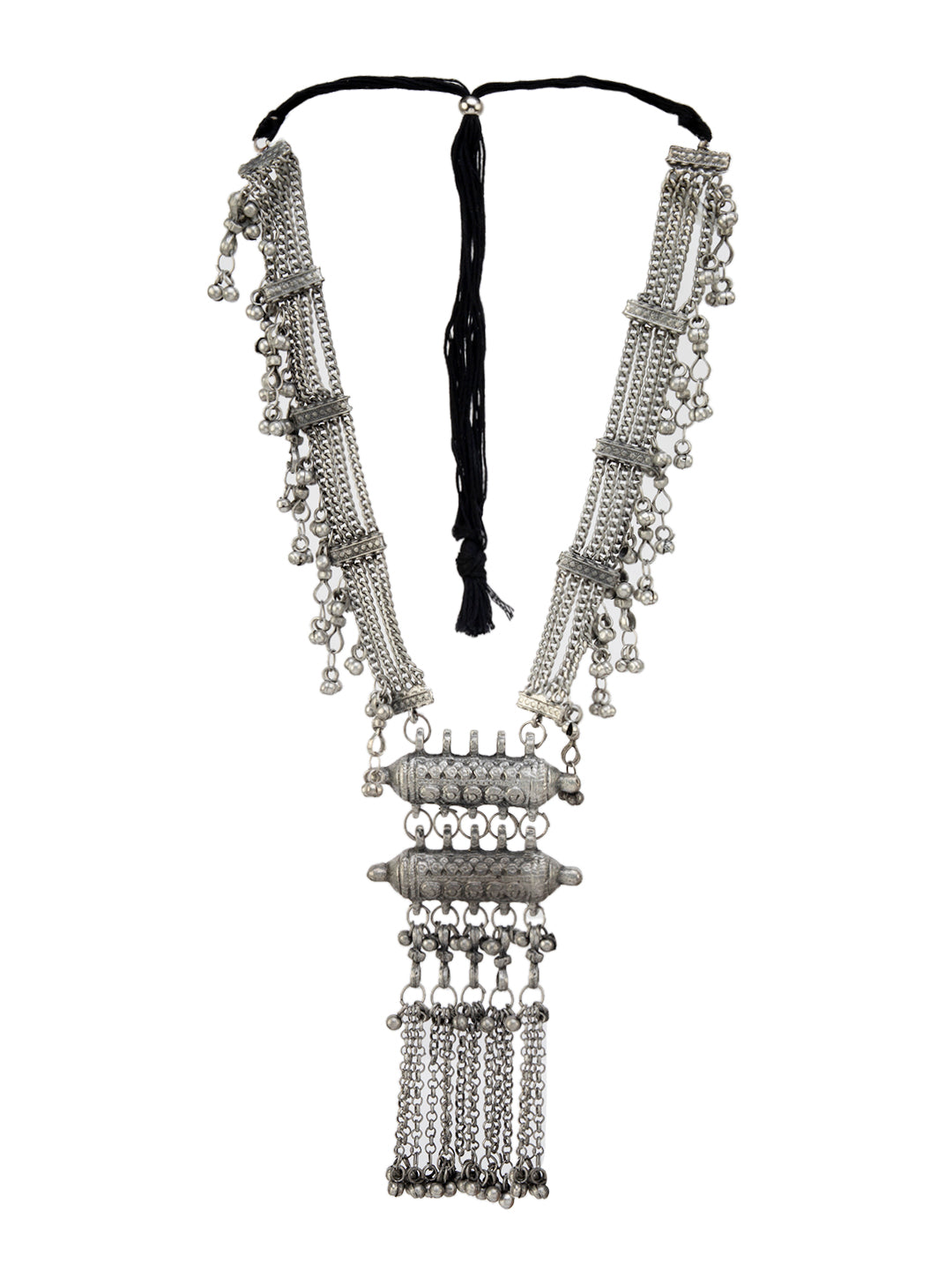 Chakori Oxidized Tribal Neckpiece