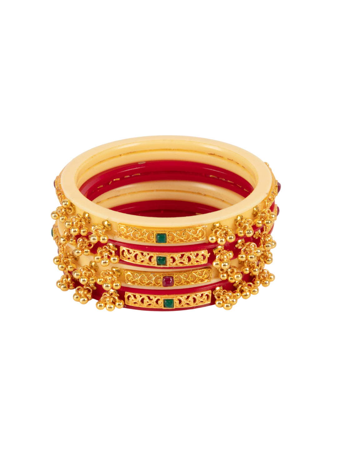 Firoza Shubha Sparsha Bangle Set