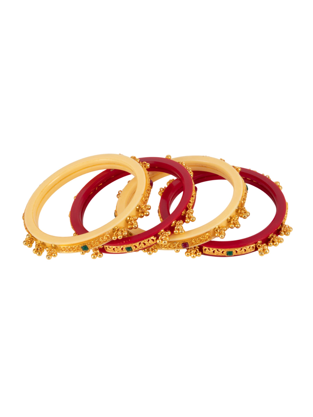 Firoza Shubha Sparsha Bangle Set