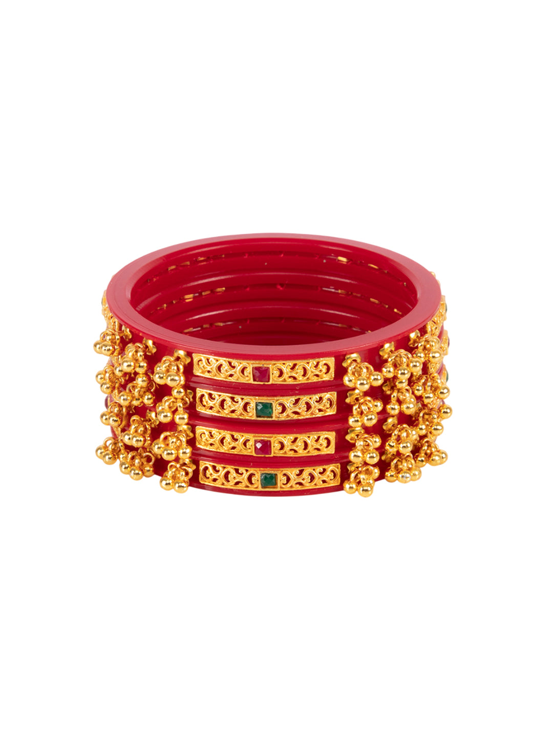 Firoza Patalavani Vilas Bangle Set