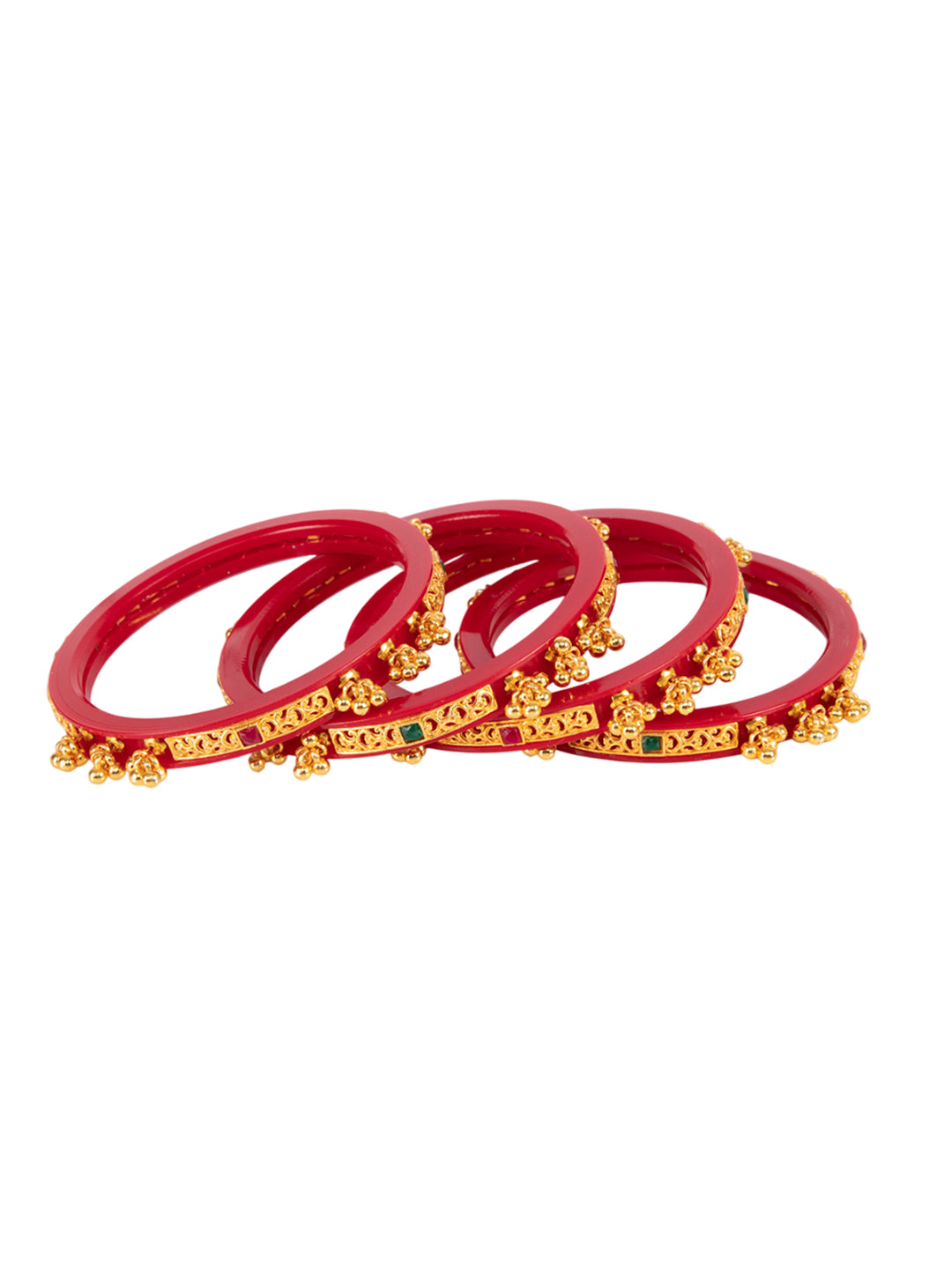 Firoza Patalavani Vilas Bangle Set