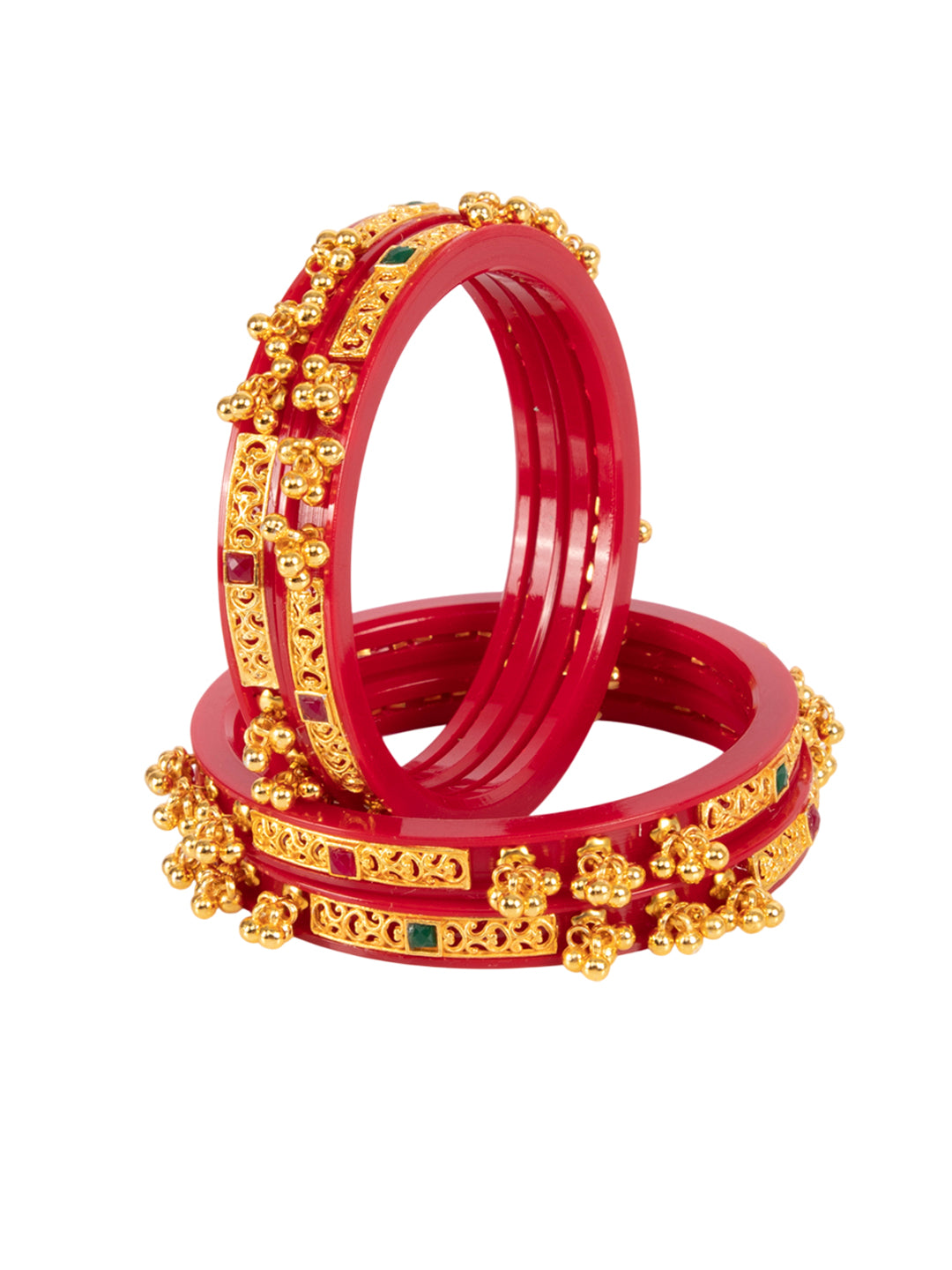 Firoza Patalavani Vilas Bangle Set