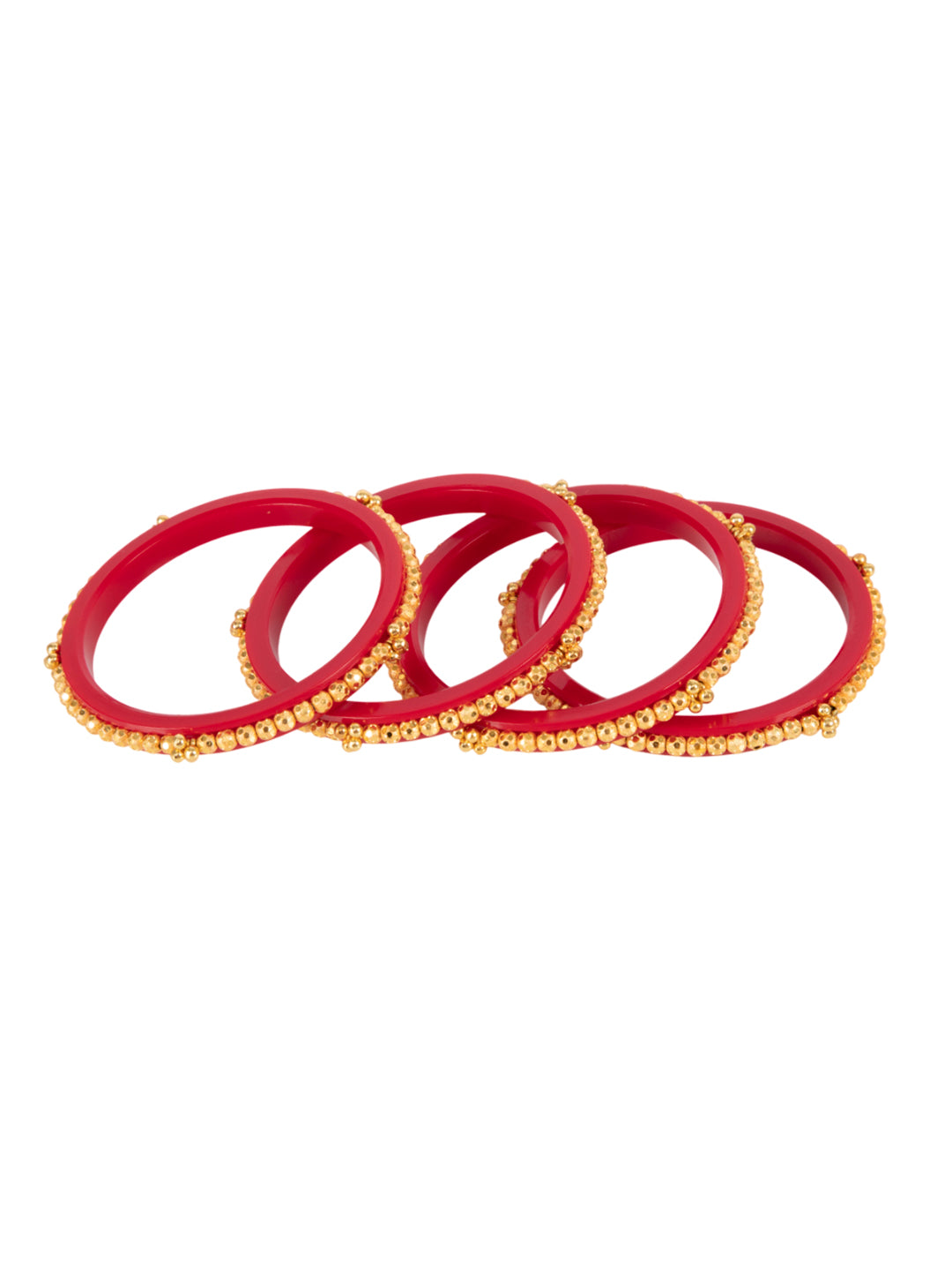 Firoza Raktambari Manjari Bangle Set