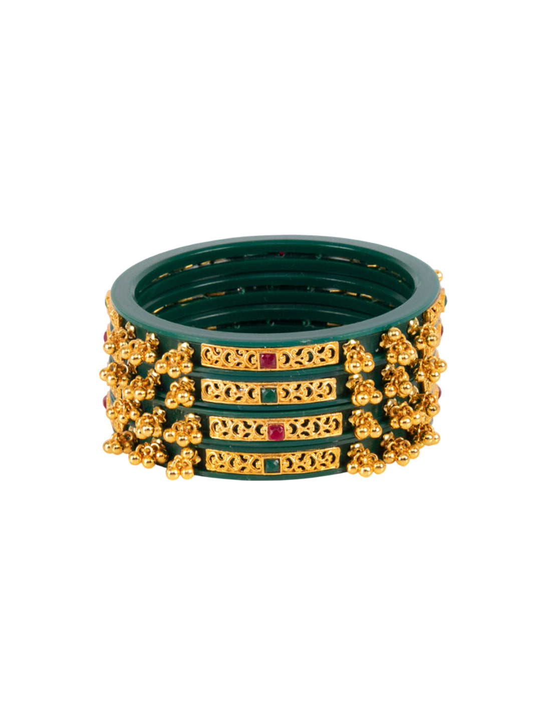 Firoza Vatika Vilas Bangle Set