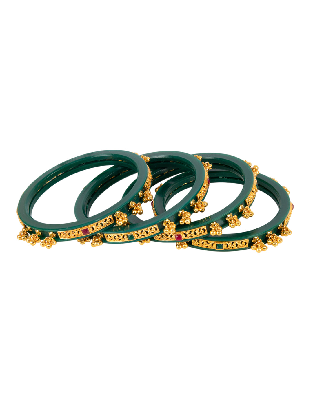 Firoza Vatika Vilas Bangle Set