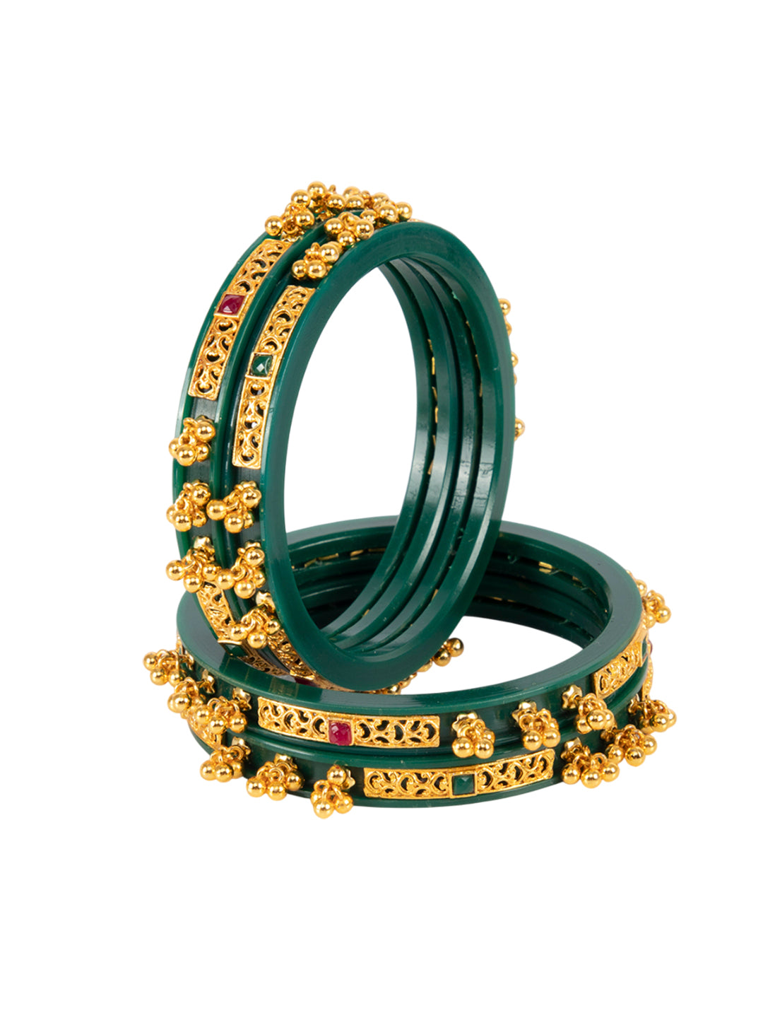 Firoza Vatika Vilas Bangle Set