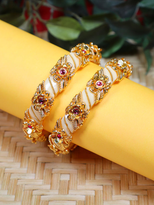 Swarna Sankha Bangle Set