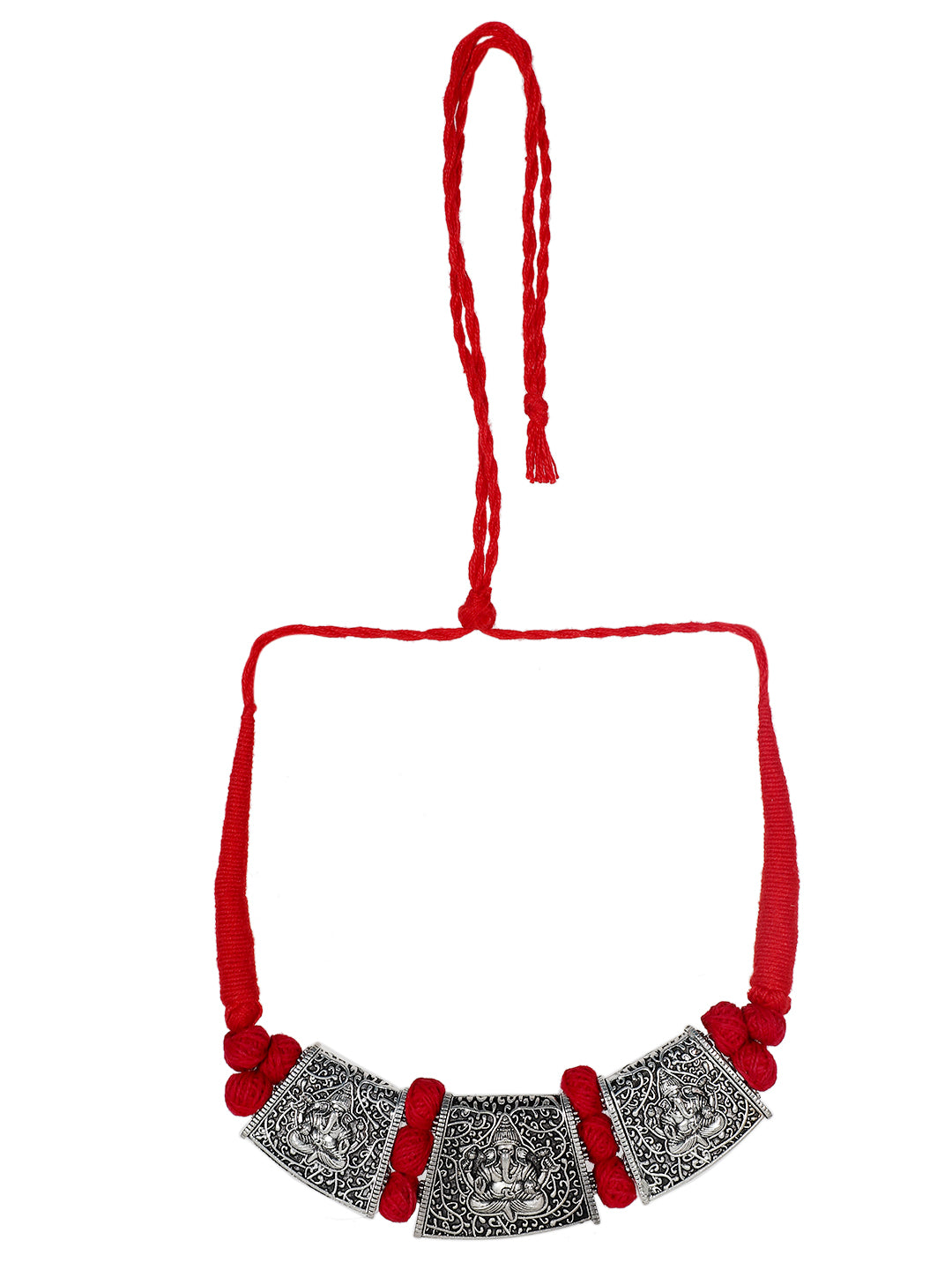 Teen Tukdi Statement Neckpiece