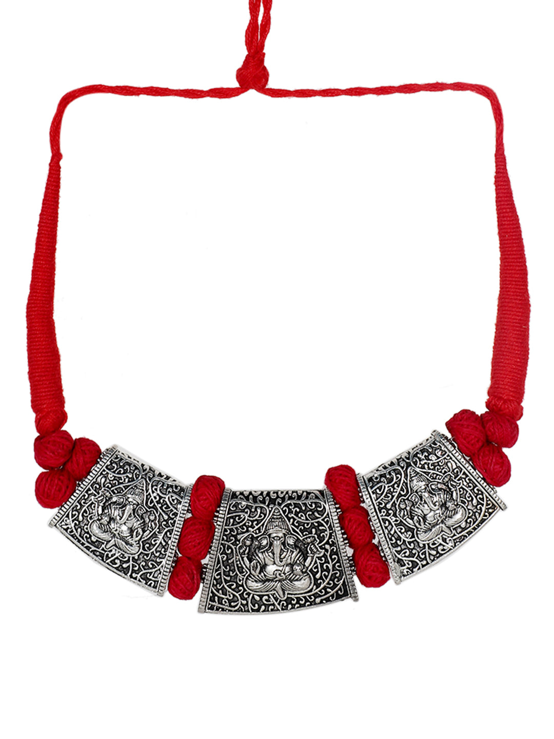 Teen Tukdi Statement Neckpiece