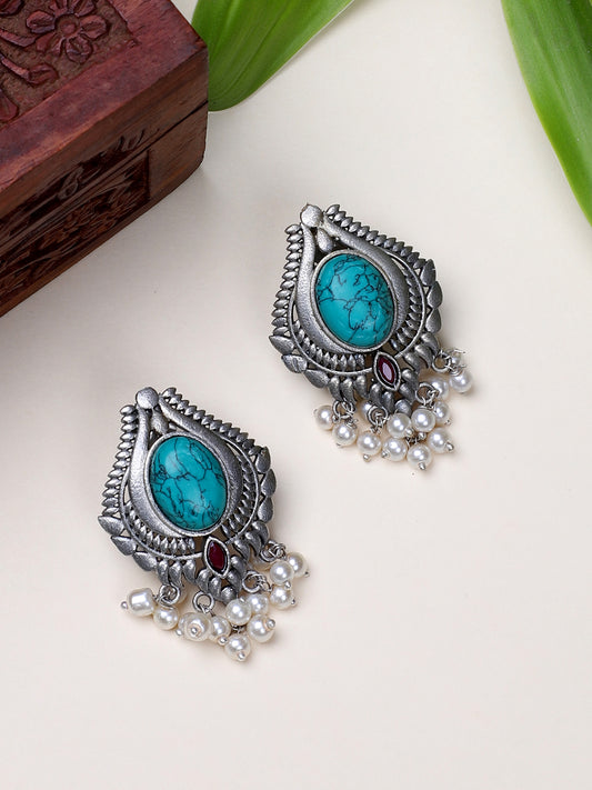 Kaushalya Turquoise Studs