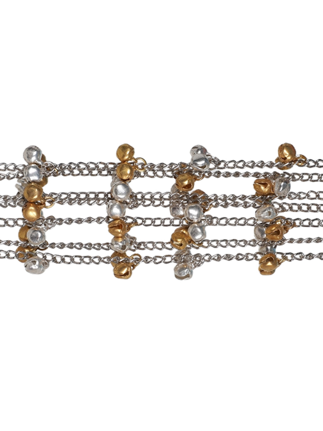 Dual Tone Ghungroo Bracelet