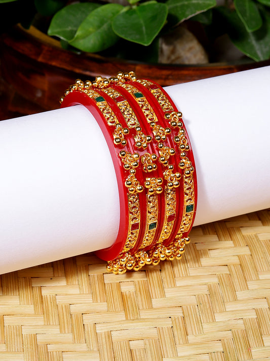 Firoza Patalavani Vilas Bangle Set