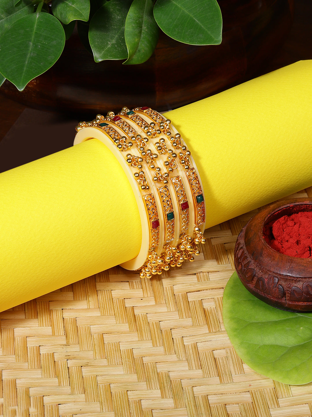 Firoza Vasundhara Valli Bangle Set