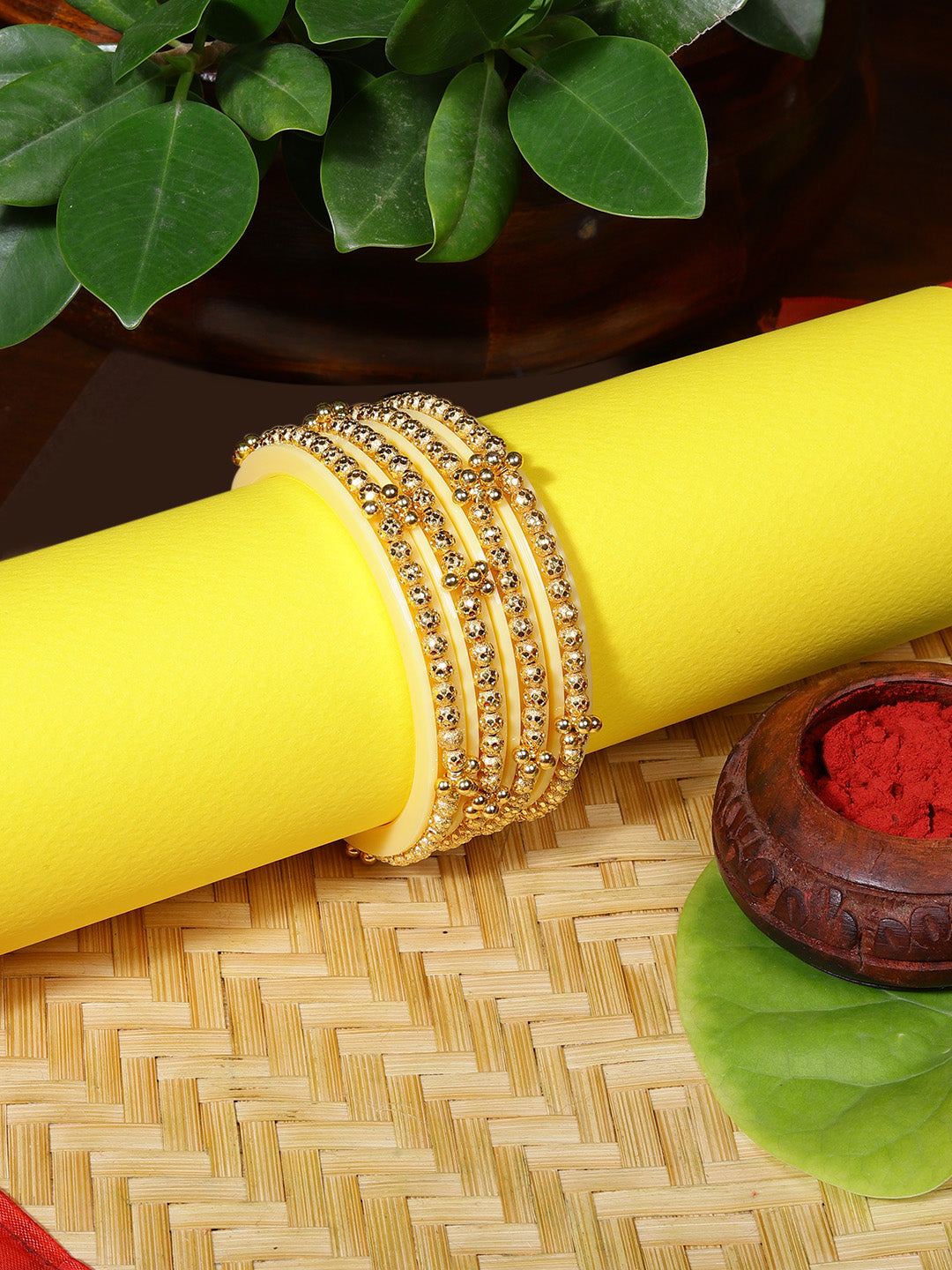 Firoza Chandrika Jalaka Bangle Set