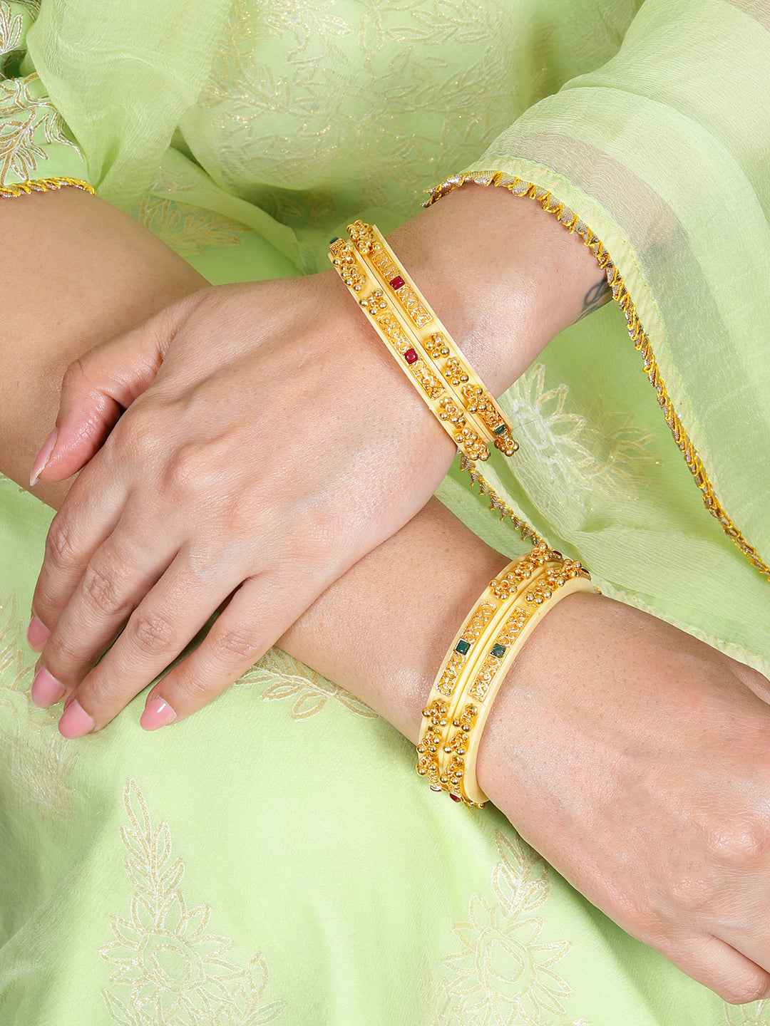 Firoza Vasundhara Valli Bangle Set