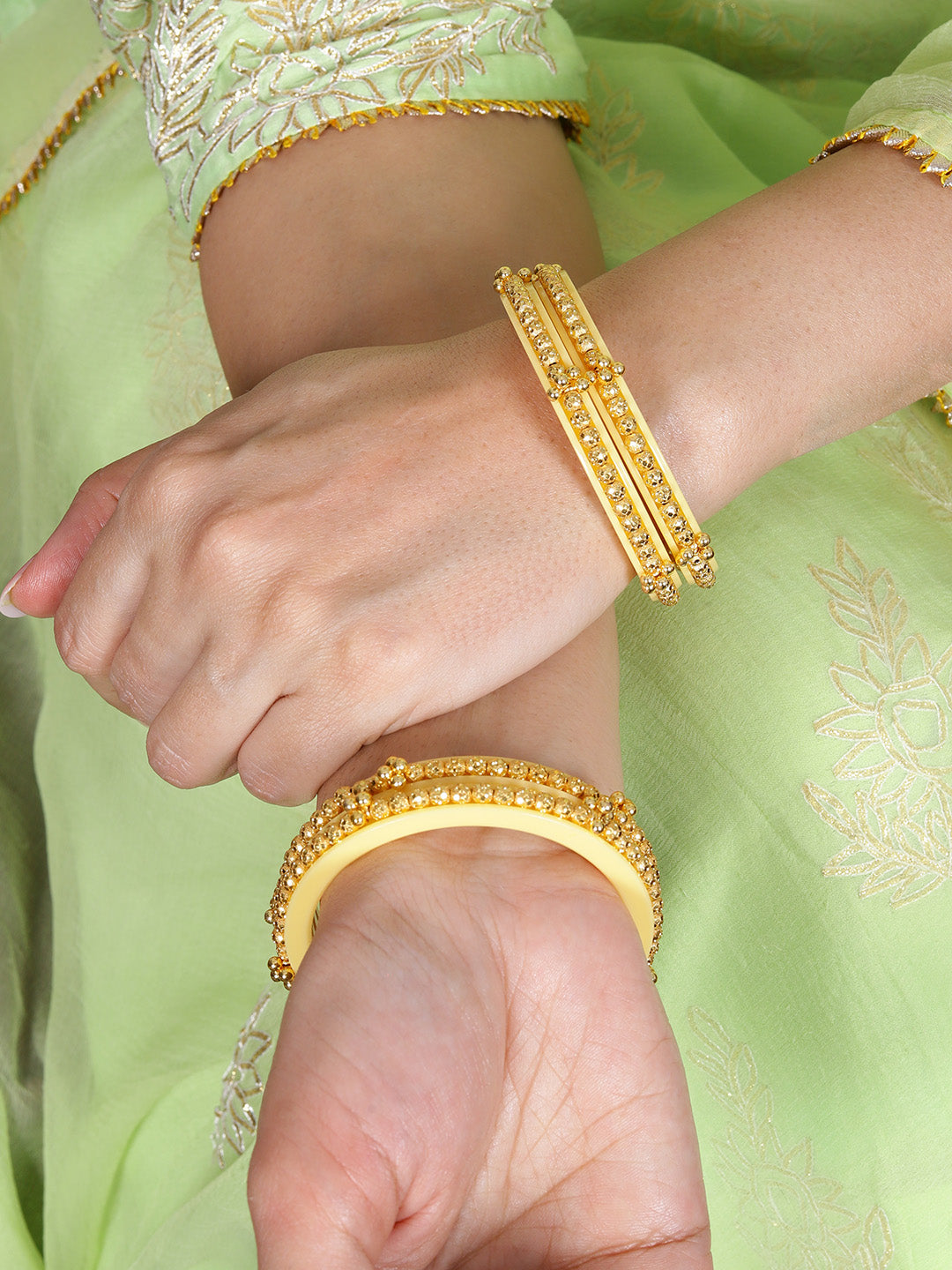 Firoza Chandrika Jalaka Bangle Set