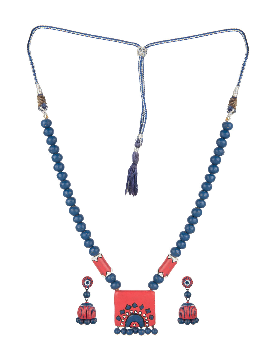 Twlight Tones Terracota Necklace Set