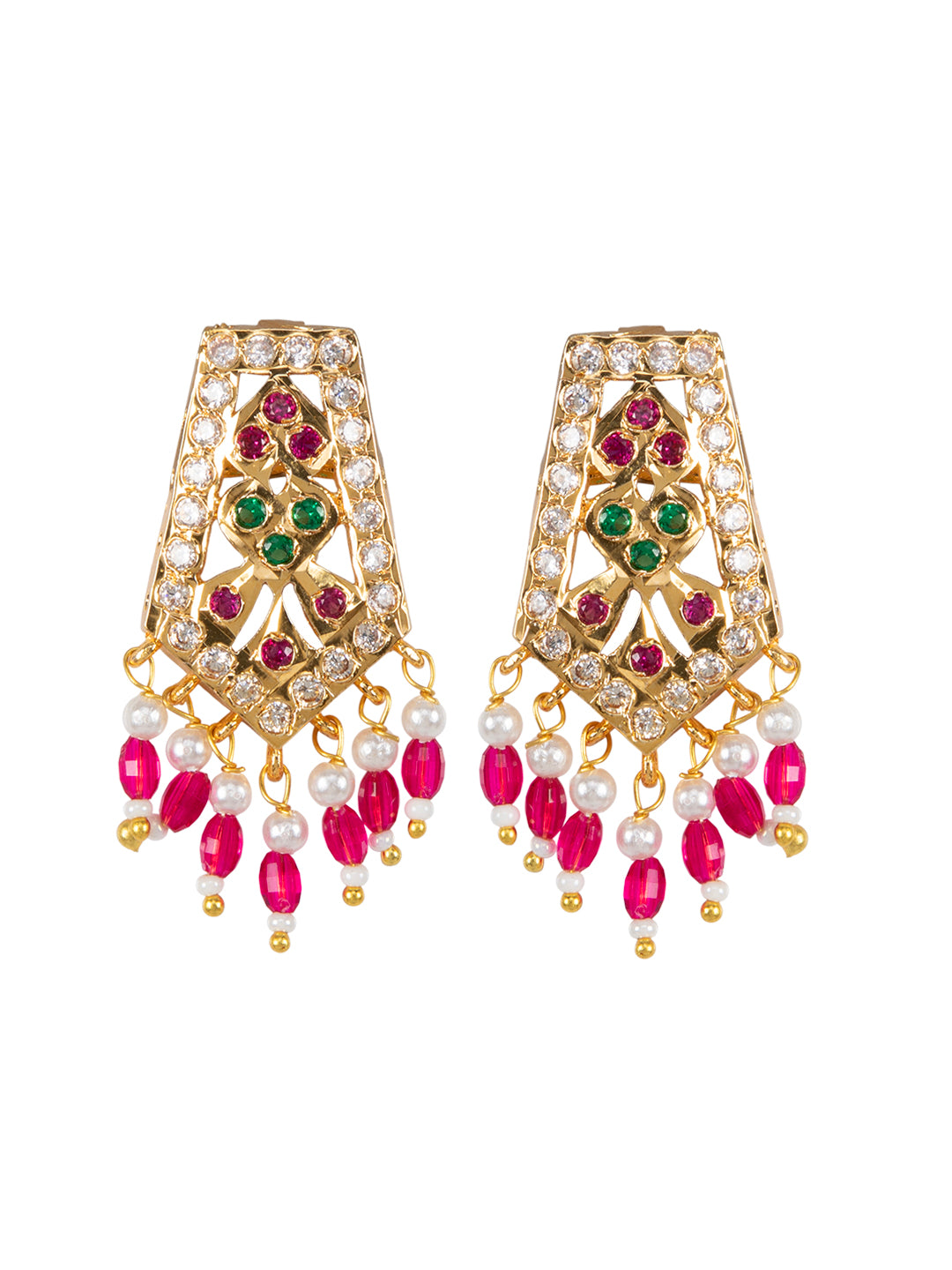 Firoza RajsiMoti Jadau Haar Set