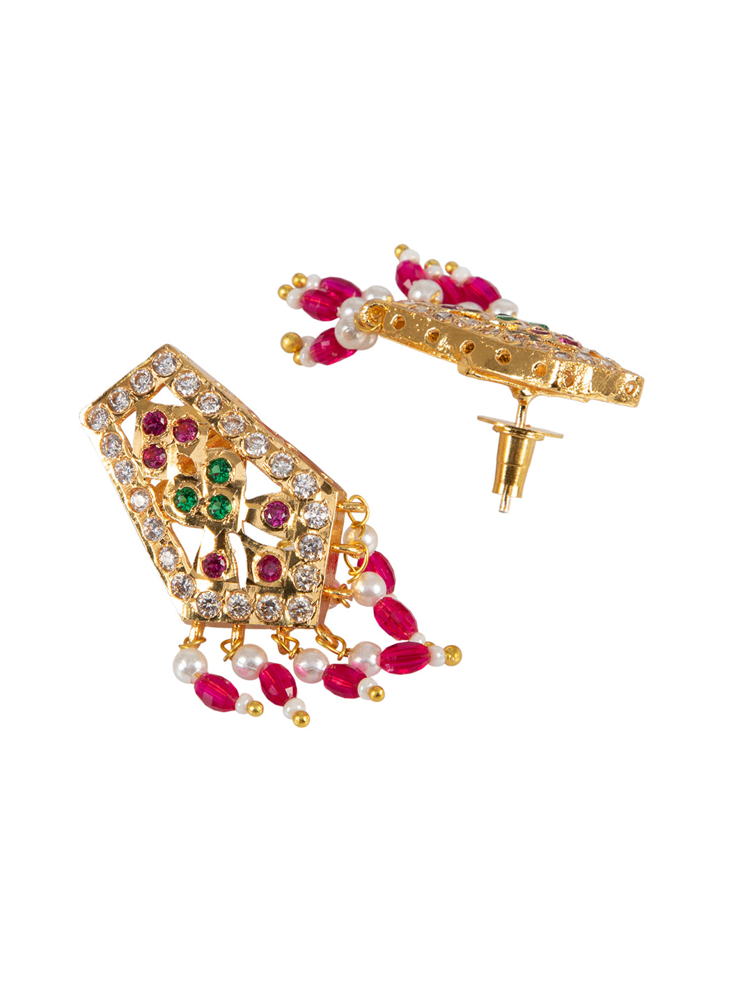 Firoza RajsiMoti Jadau Haar Set
