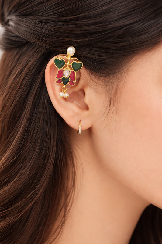 Firoza Rangrez Bugdi Earrings