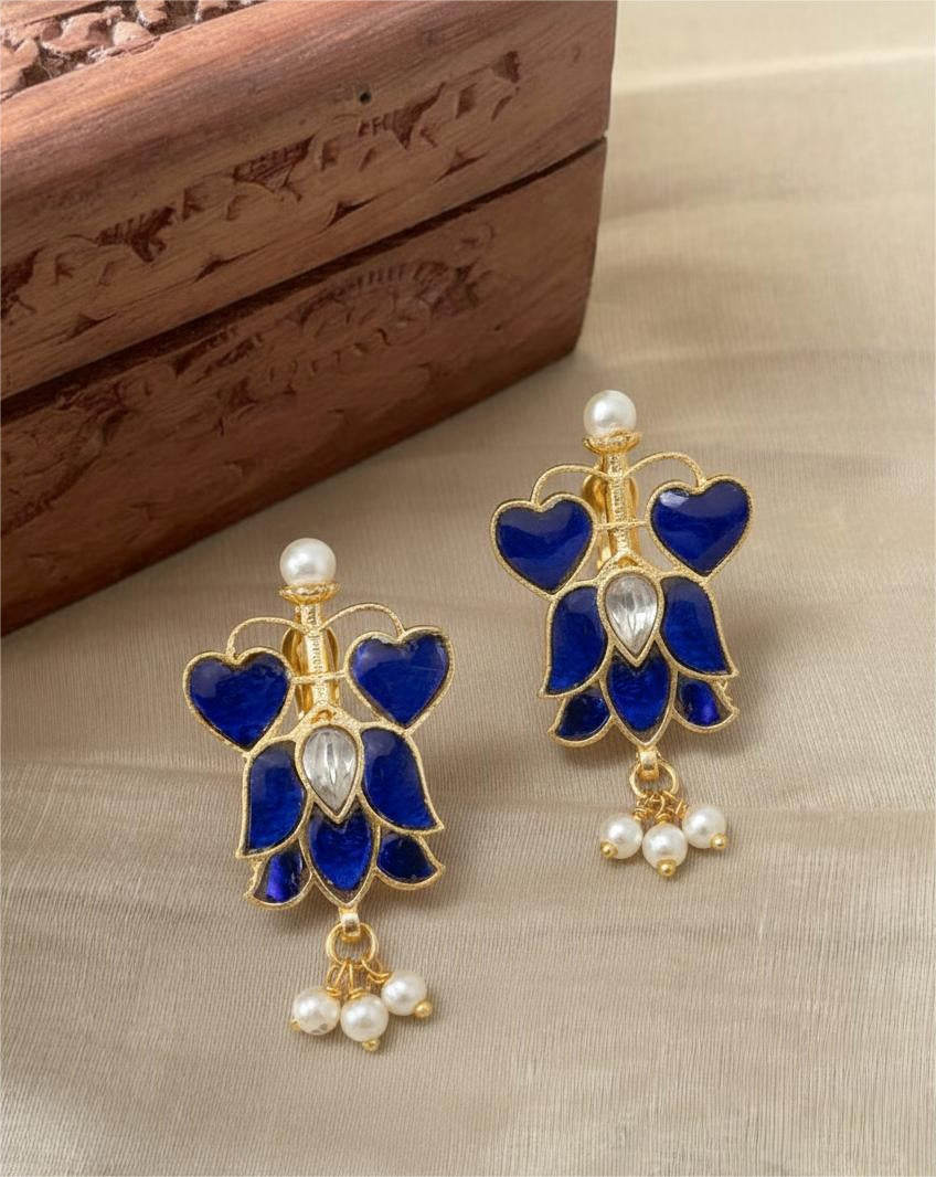 Firoza Noor Rang Bugdi Earrings