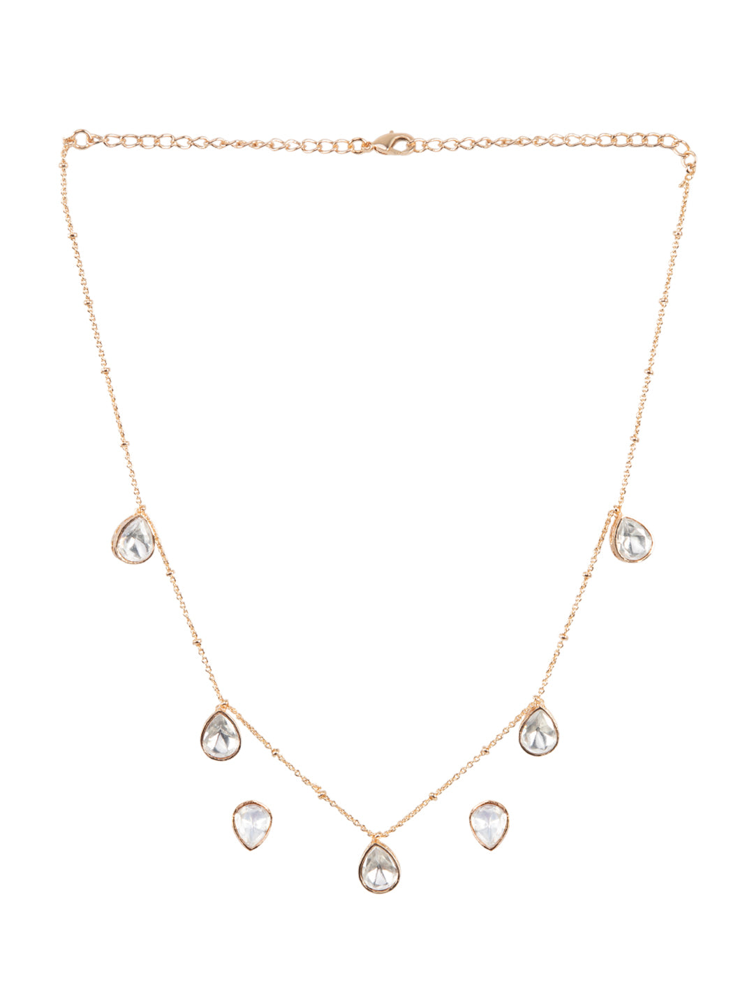 Firoza Amara Classic Polki Necklace Set