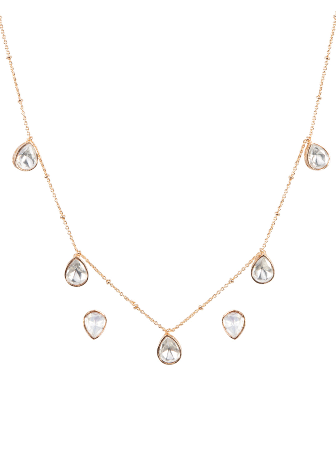 Firoza Amara Classic Polki Necklace Set