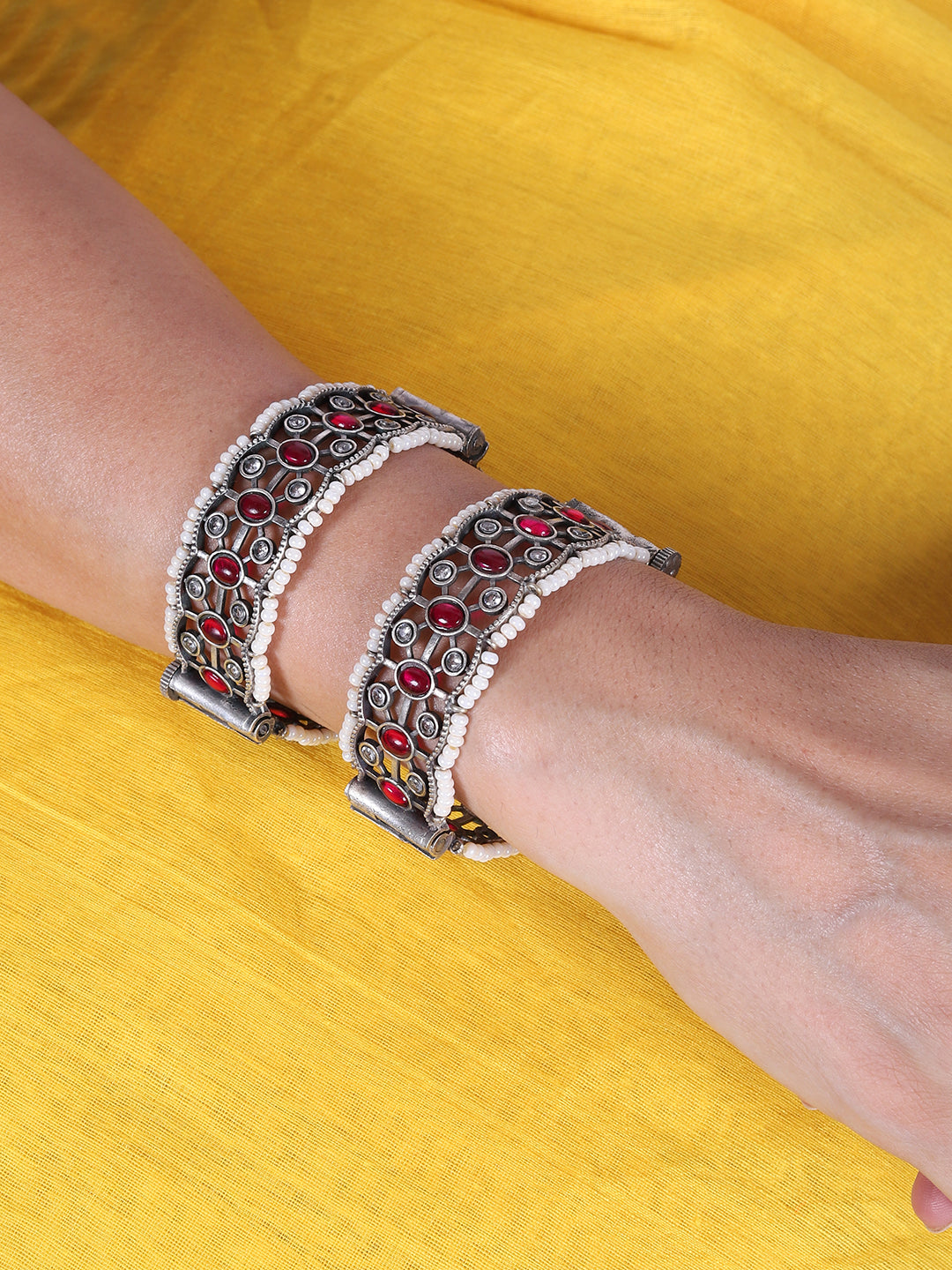Rani Pink Harmony Bangle Set
