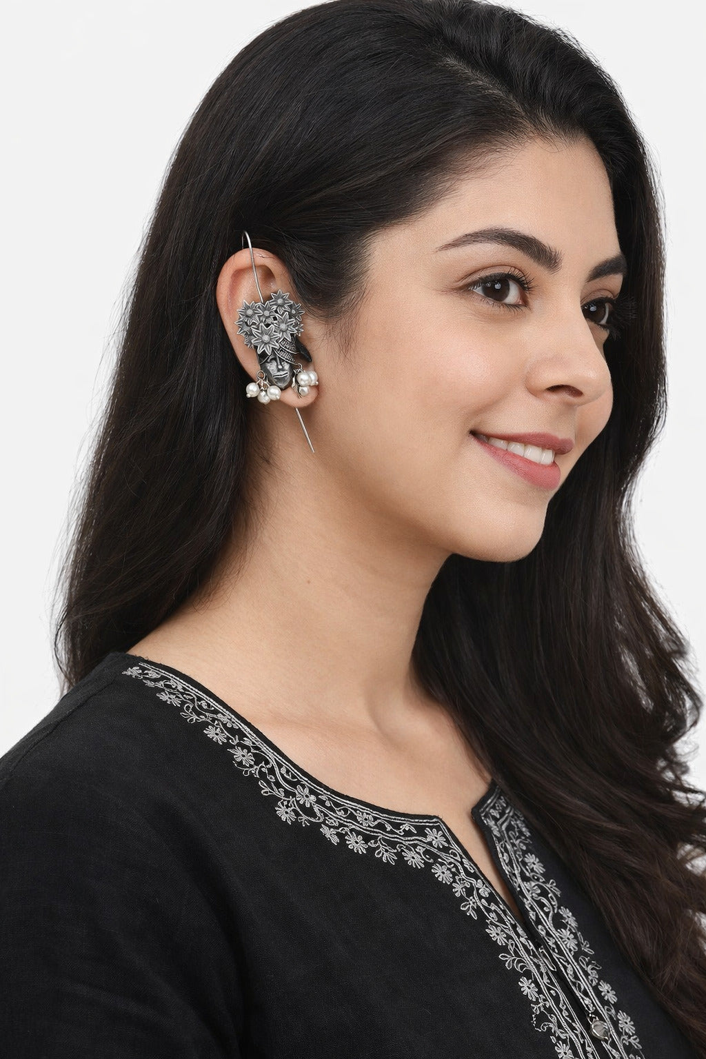 Firoza Anahita Folk Ear Cuffs
