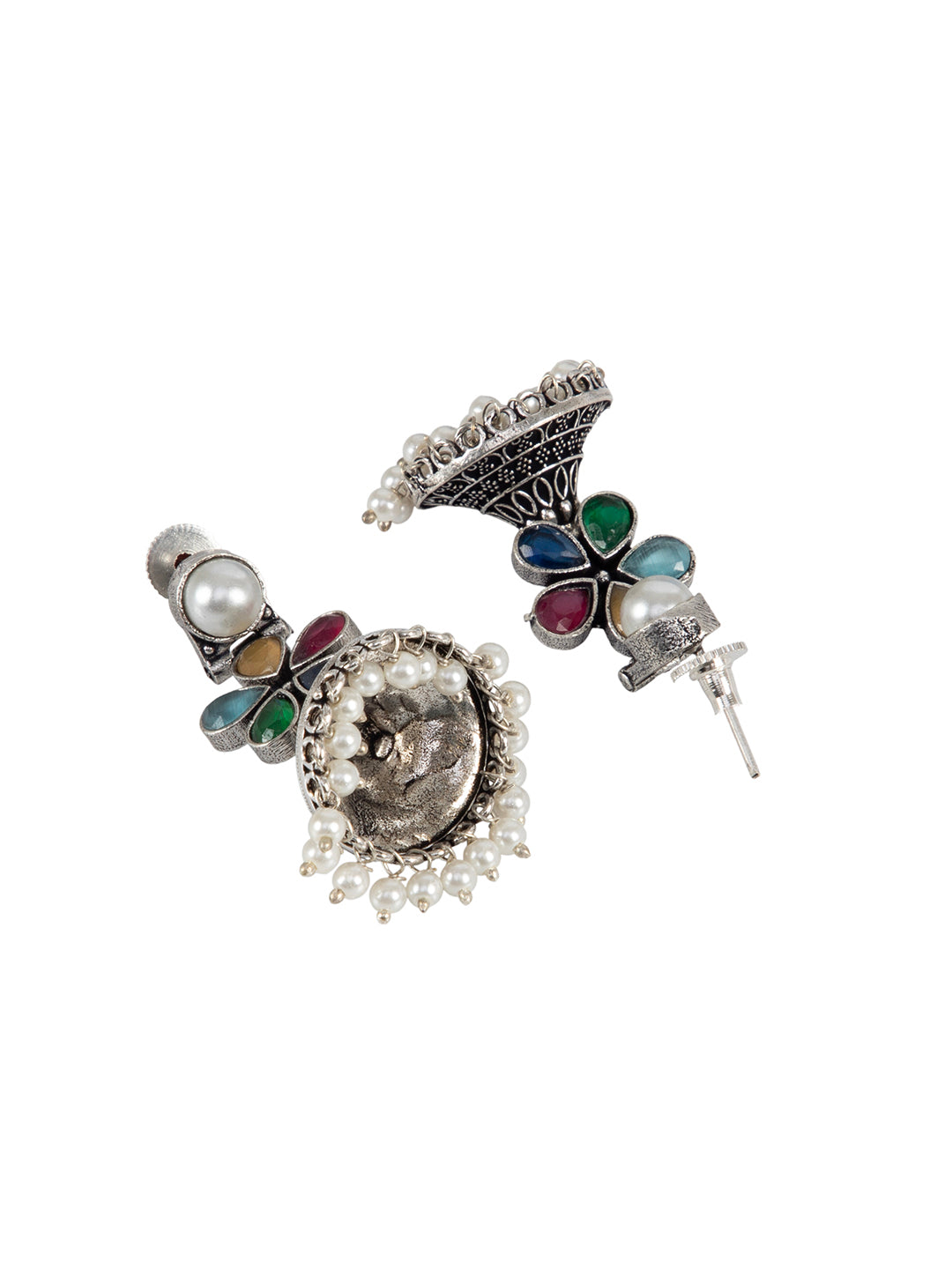 Firoza Rangoli Jhumka