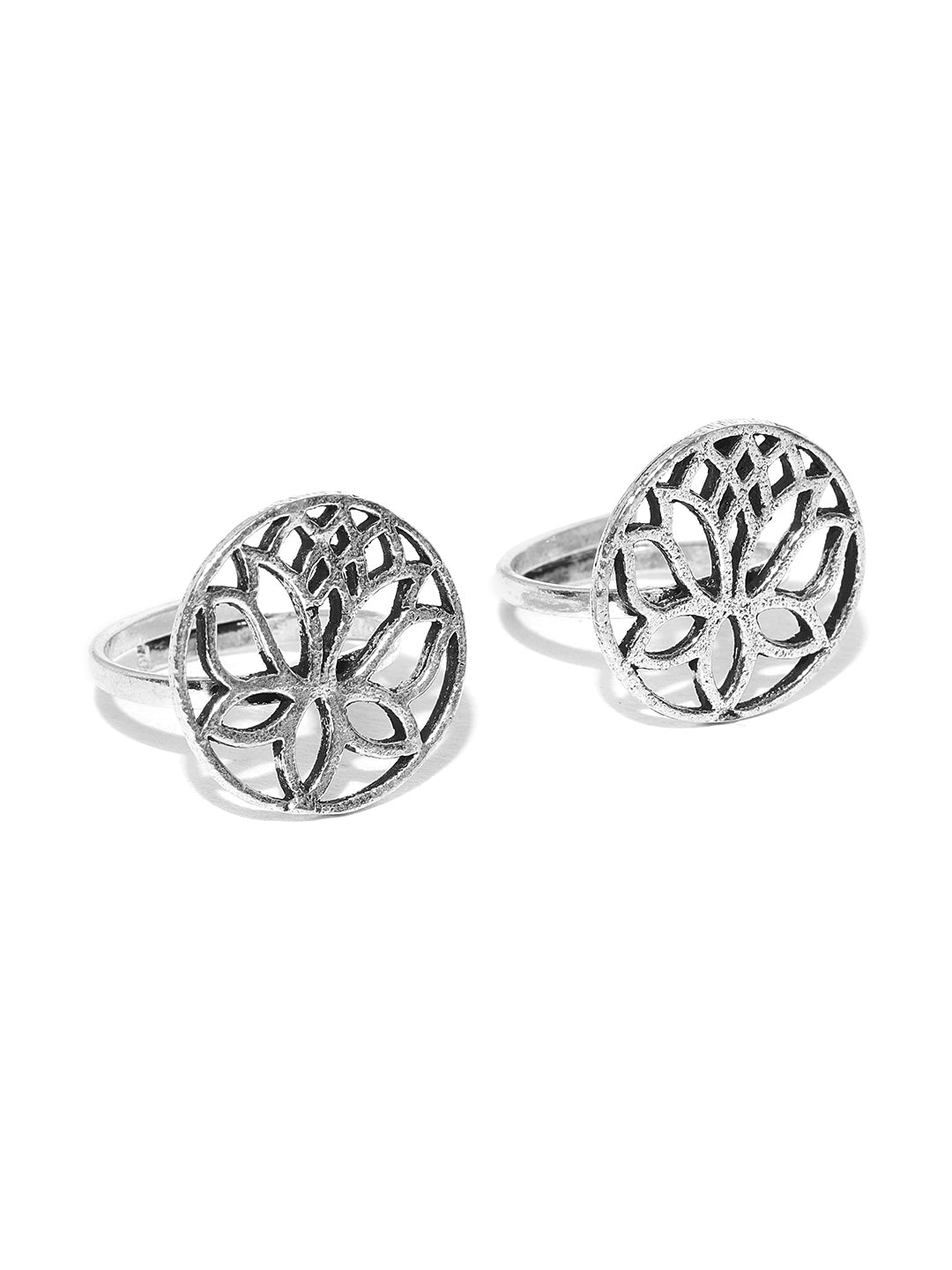 Lotus Bliss Toe Rings