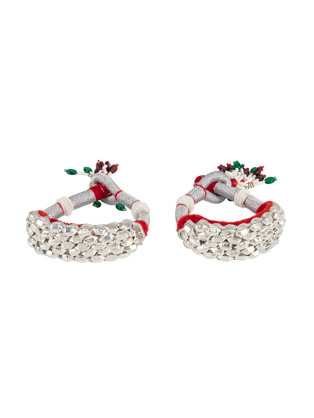 Firoza Riwaayat Silver Ponchi Bangles 2.4
