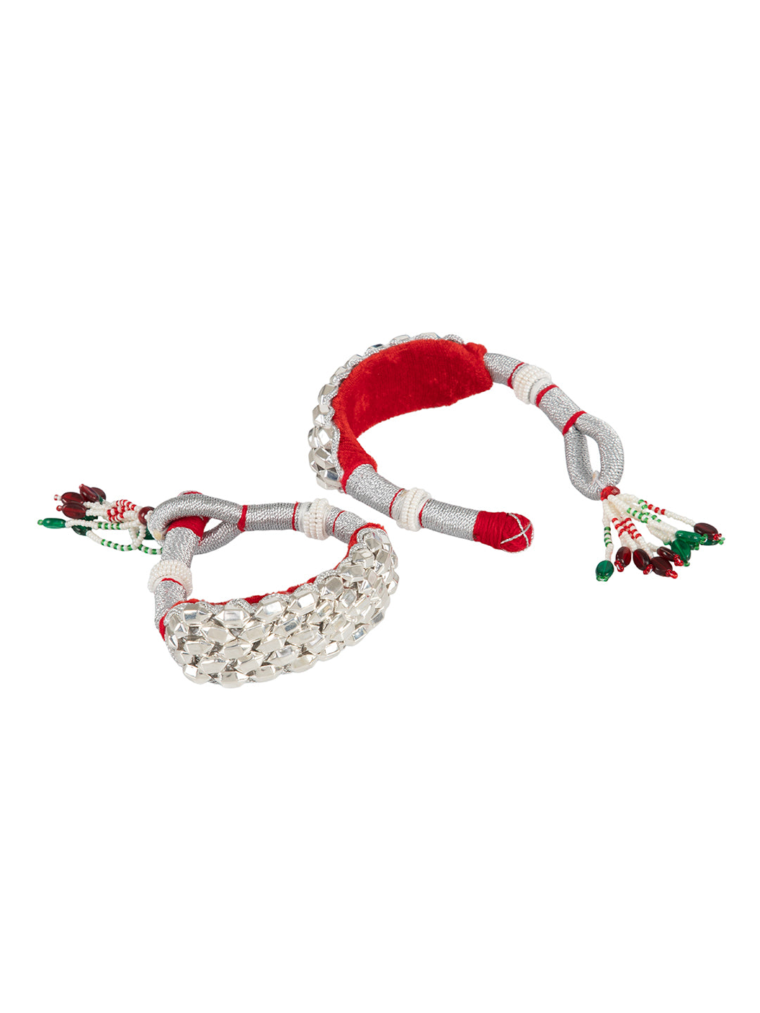 Firoza Riwaayat Silver Ponchi Bangles 2.4