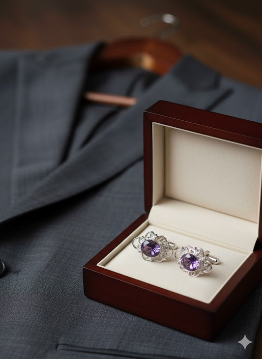 Purple Passion Cufflinks