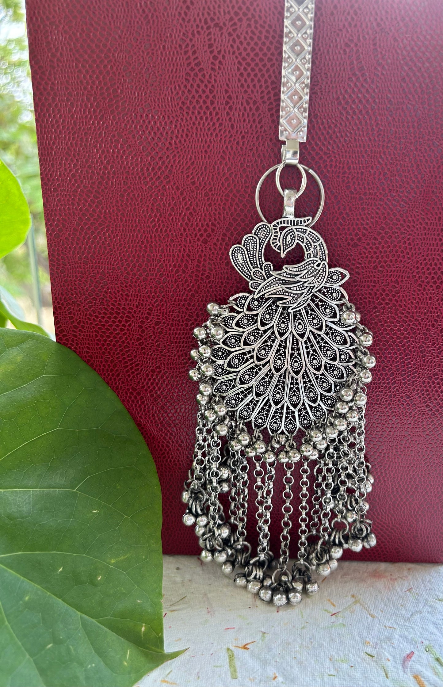 Morni Oxidized Saree Gutch