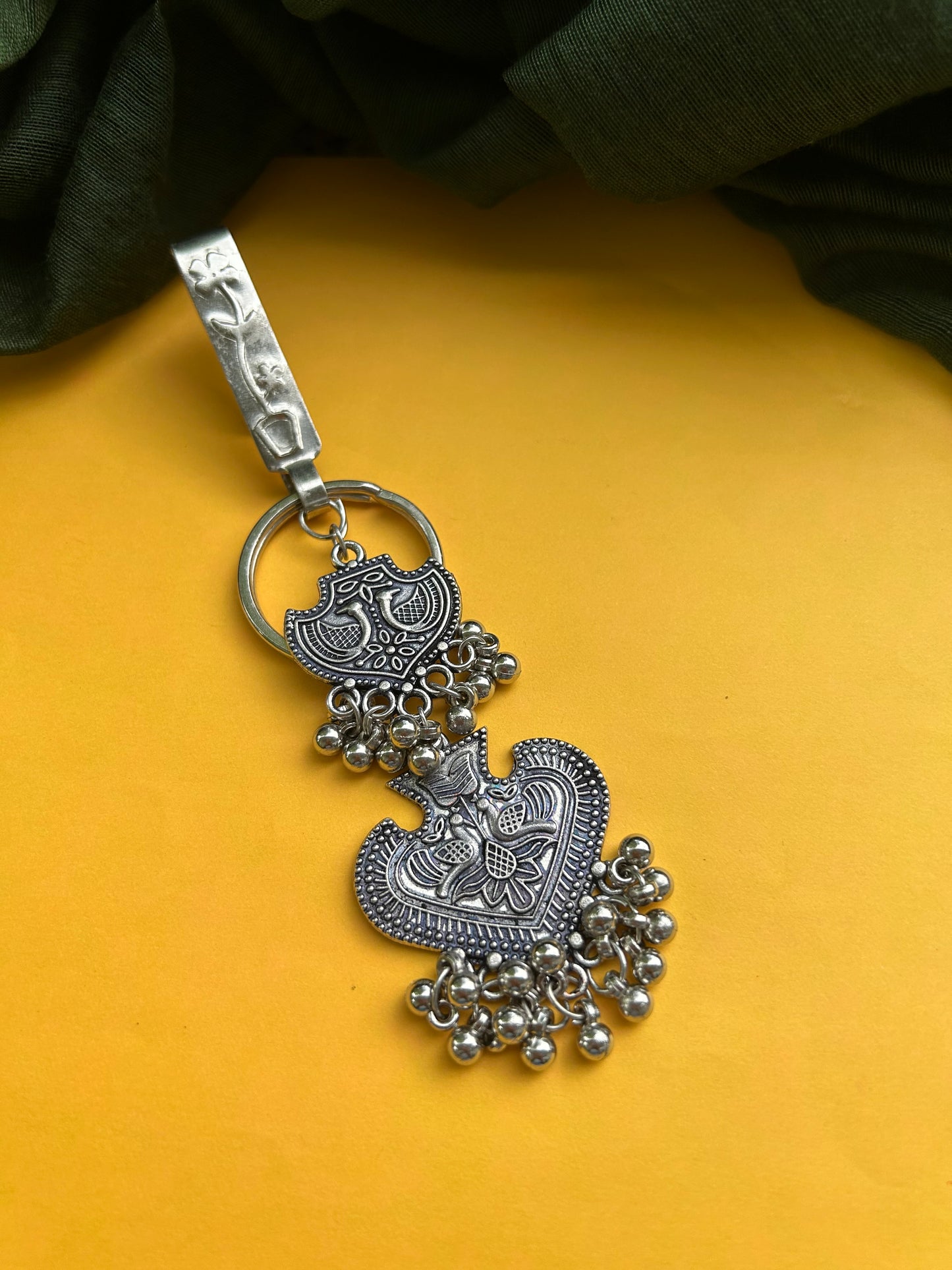 Nori Oxidized Saree Gutch