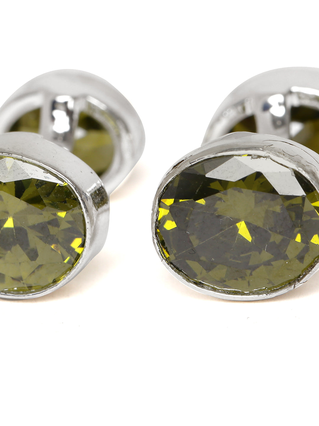 Olive Dumbbell Cufflinks