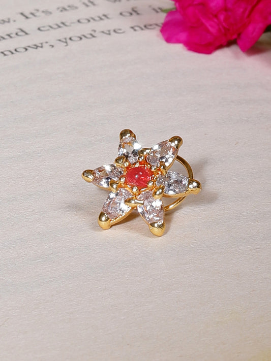 Gold Plated Roohgul Nosepin