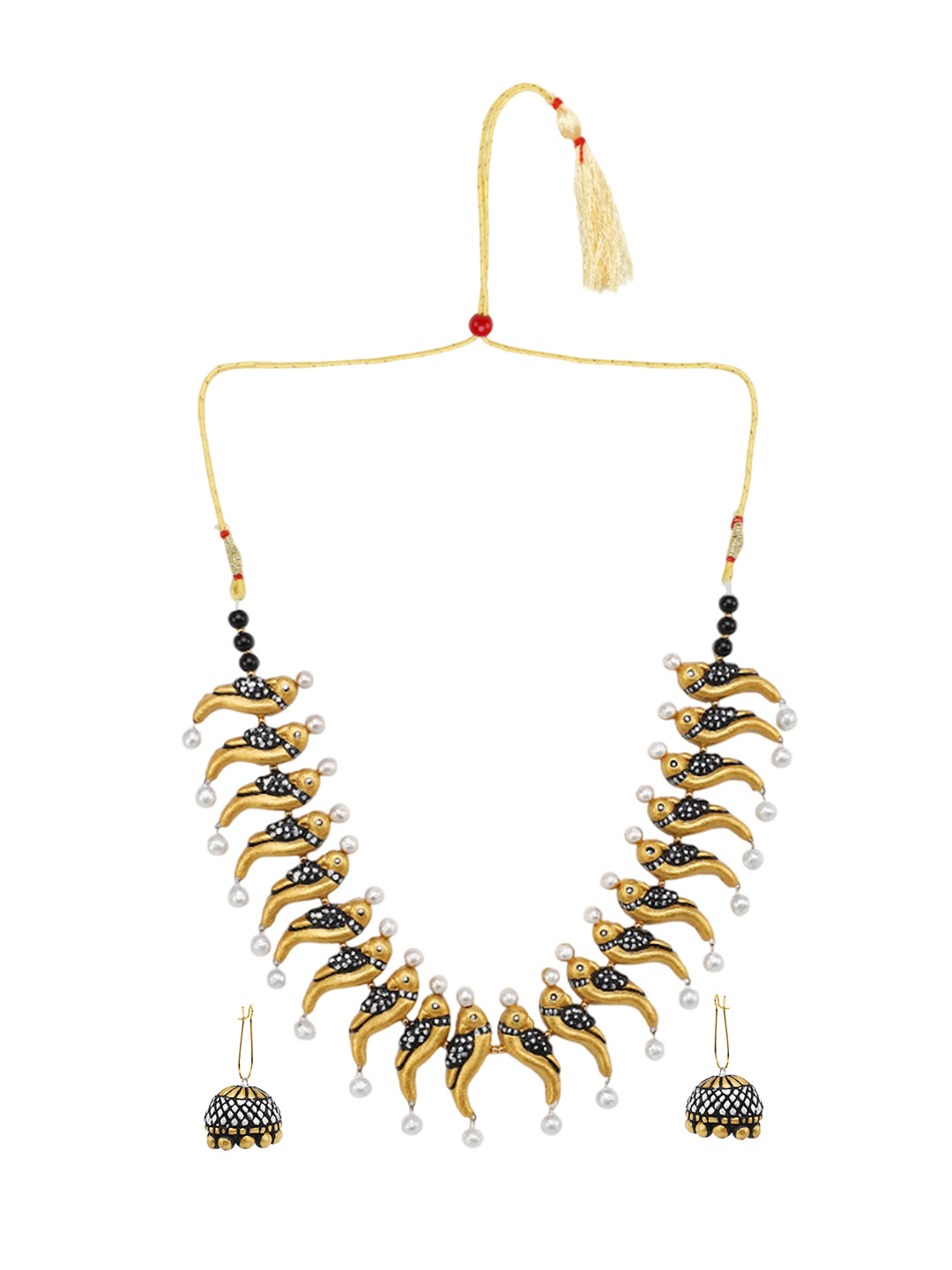 Gilded Songird Necklace Set
