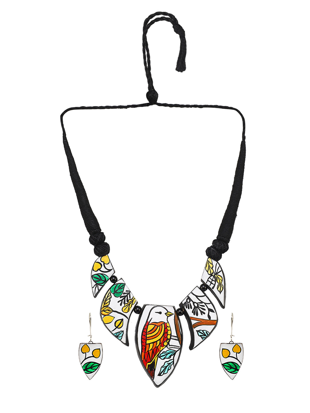 Vanarasa Terracota Necklace Set