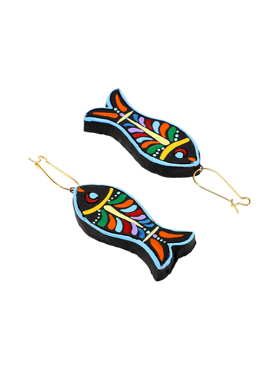 Jugal Matsya Terracota Necklace Set