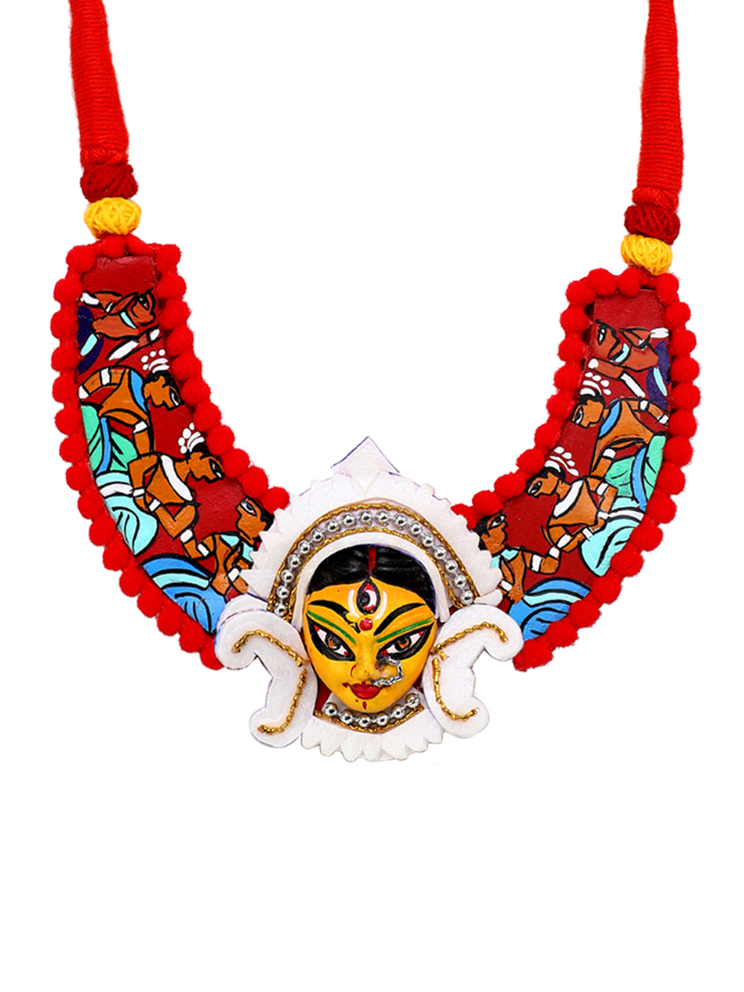 Mahamaya Terracota Necklace Set