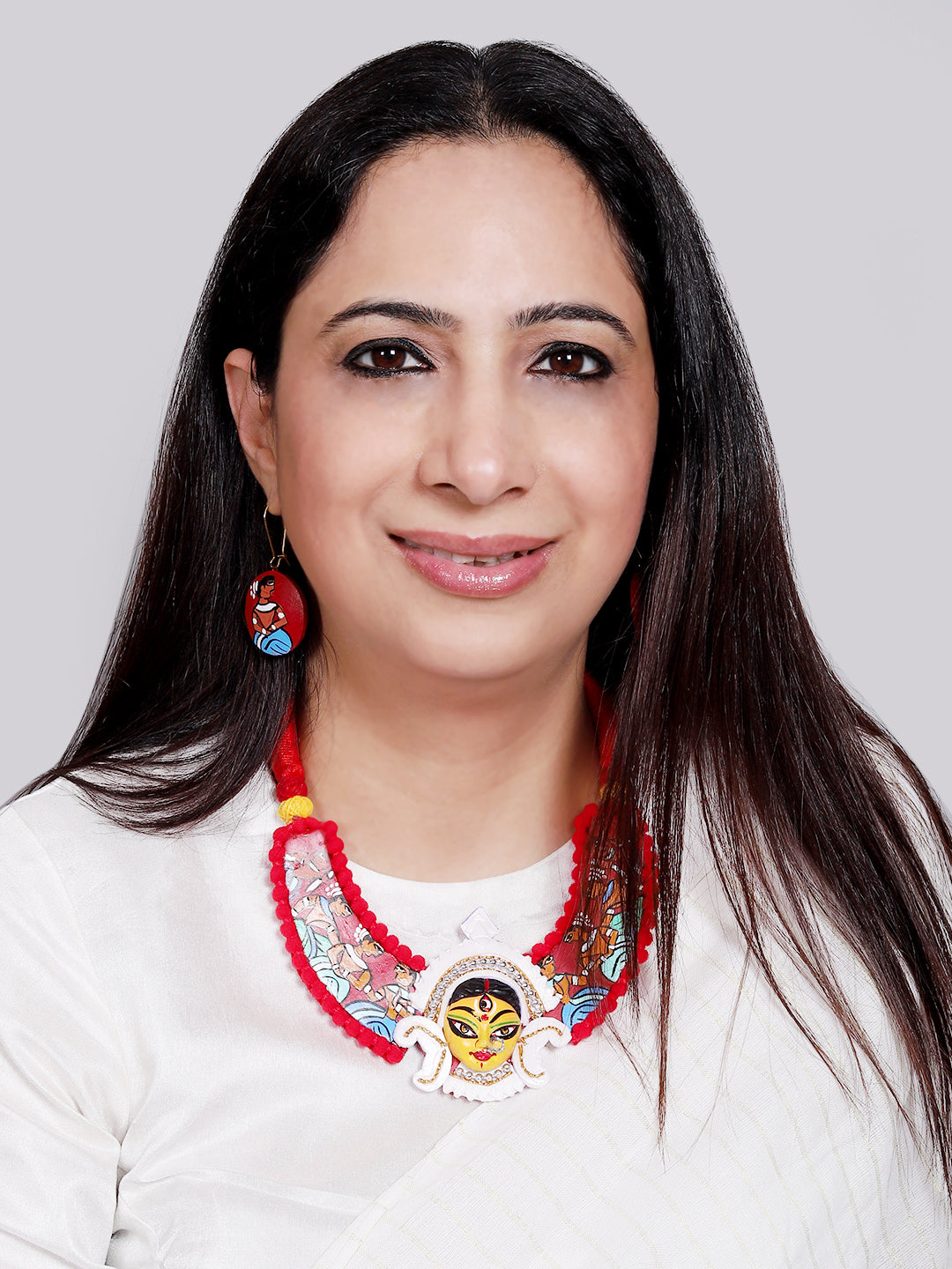 Mahamaya Terracota Necklace Set