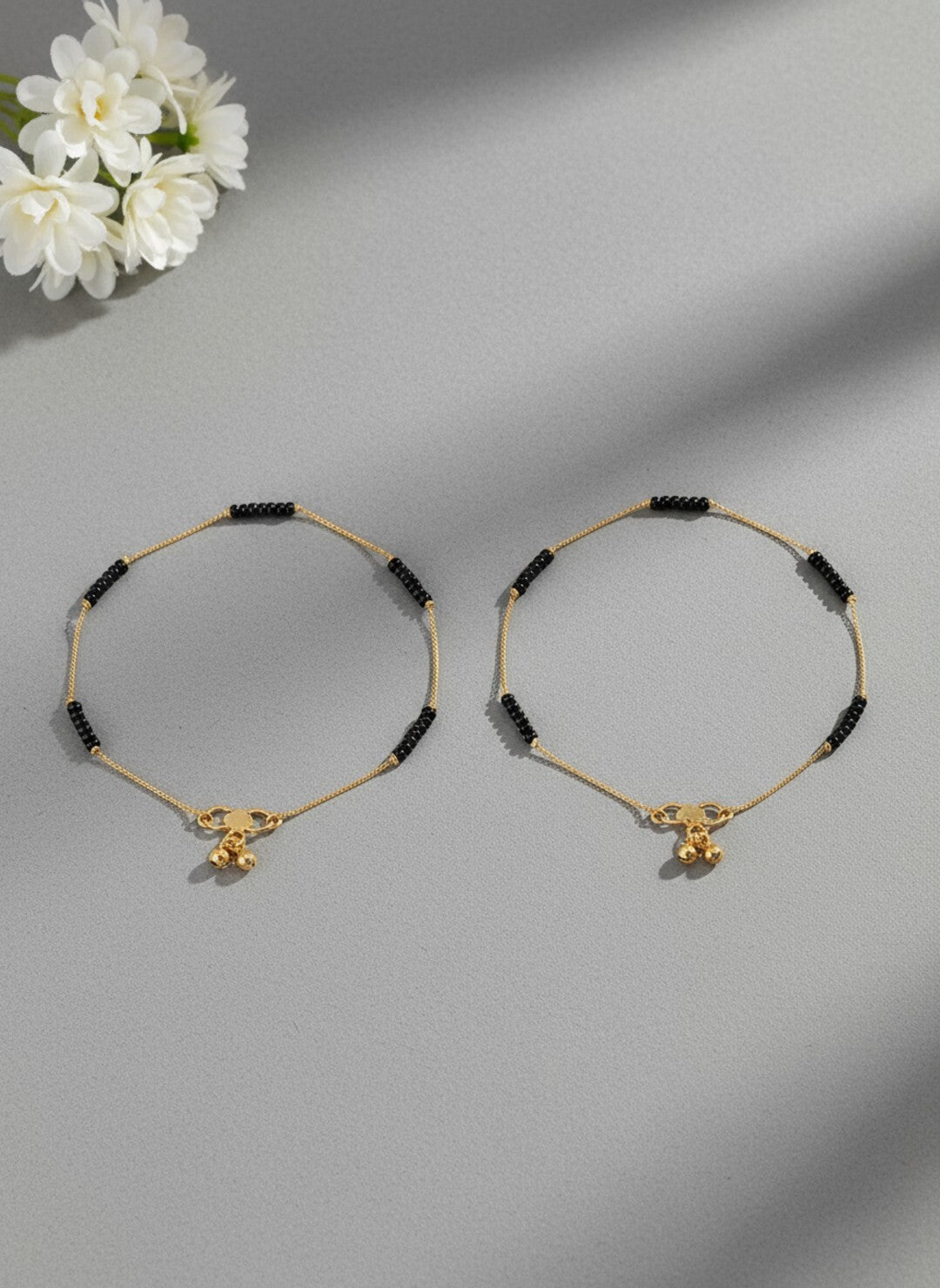 Firoza Taara Sutra Anklets